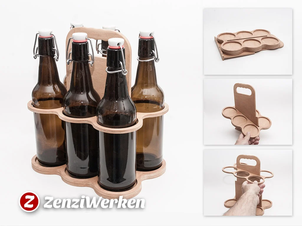 Flat-pack Beer Crate cnc/laser