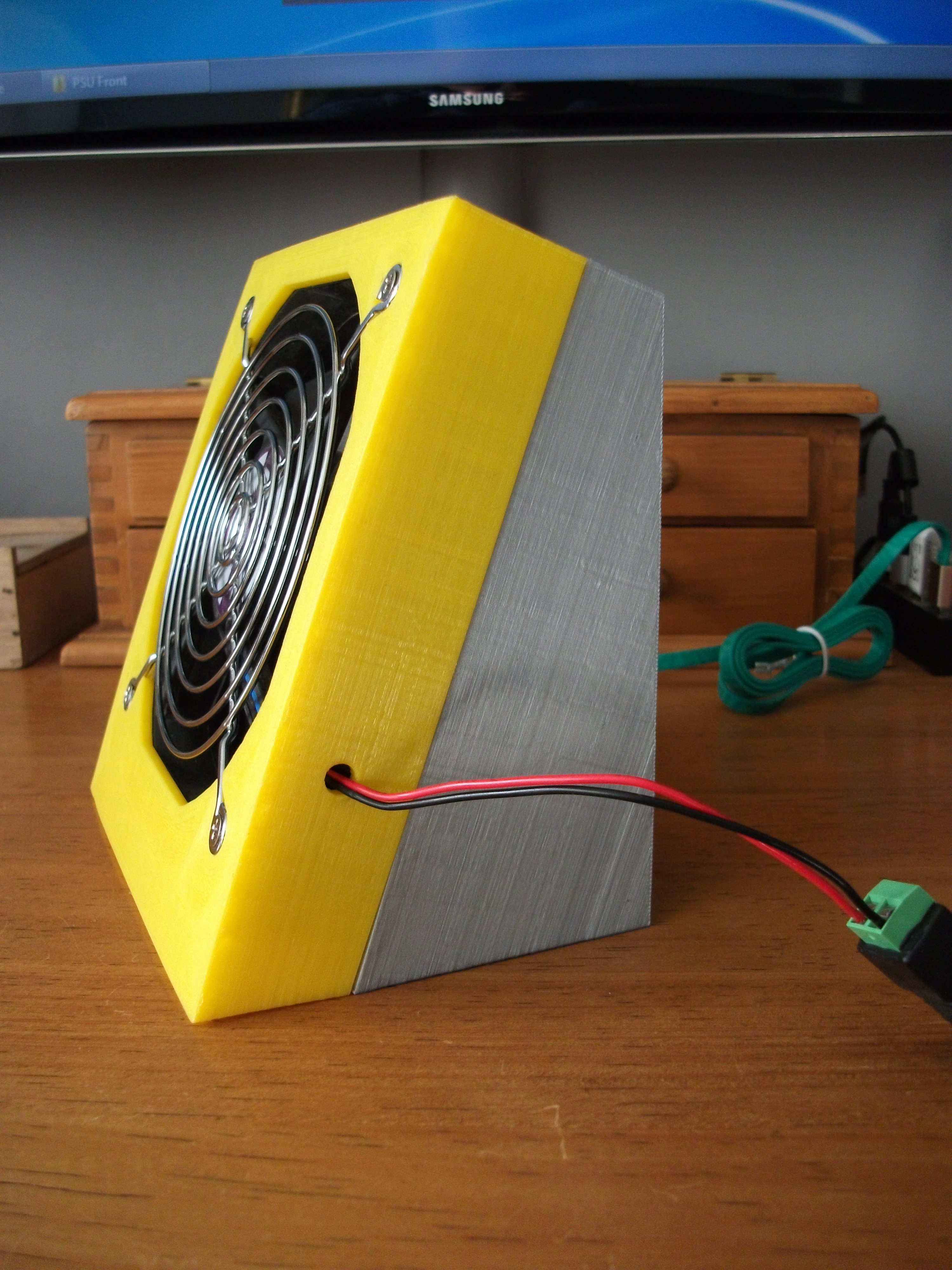 Fairly Pointless Cosmetic Cover for Fume Extractor
