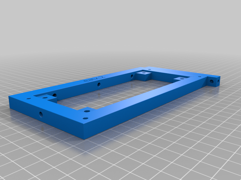 Modular case: motherboard (Parts #1-9)