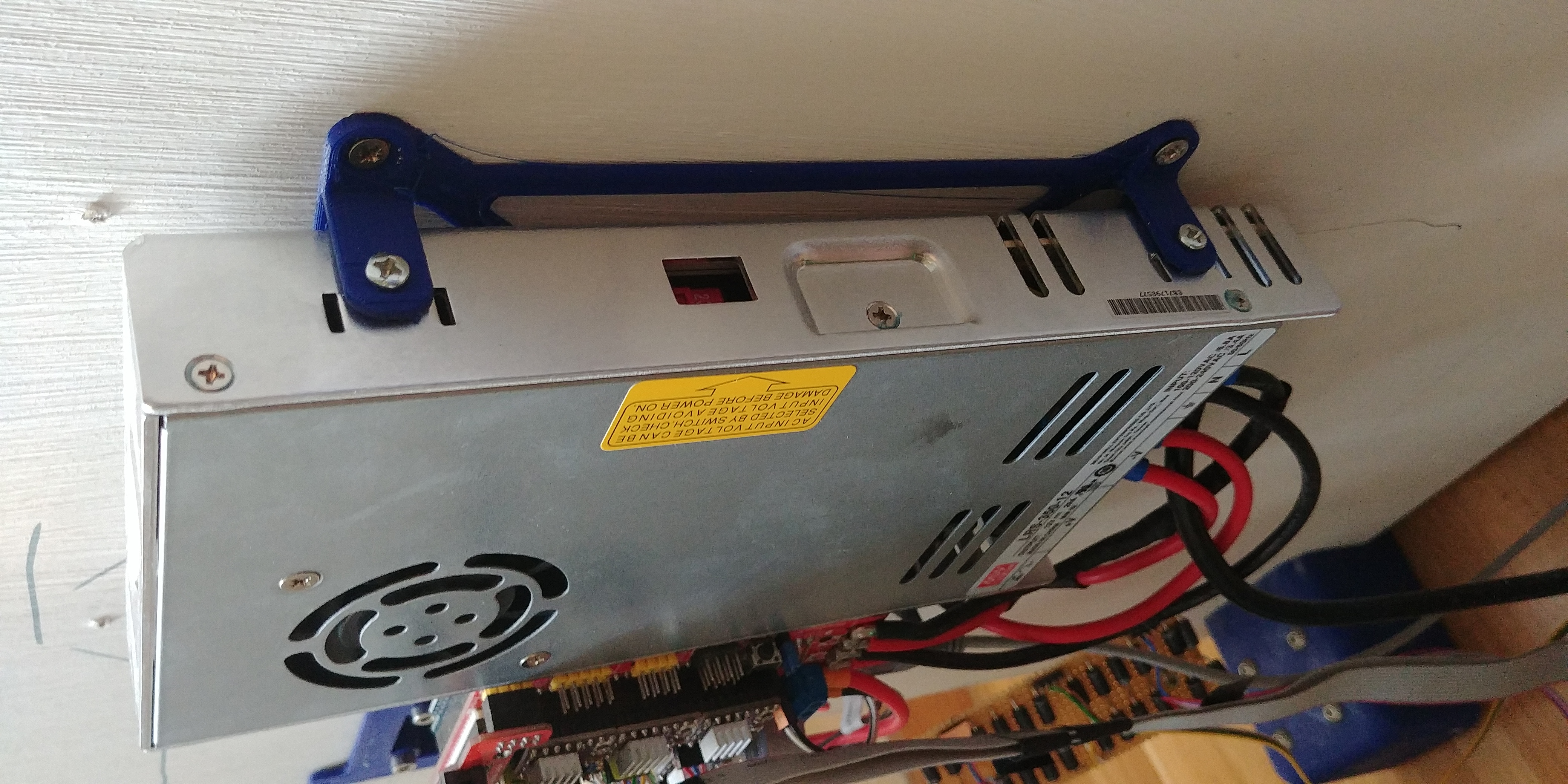 Meanwell LRS-350 wall mount