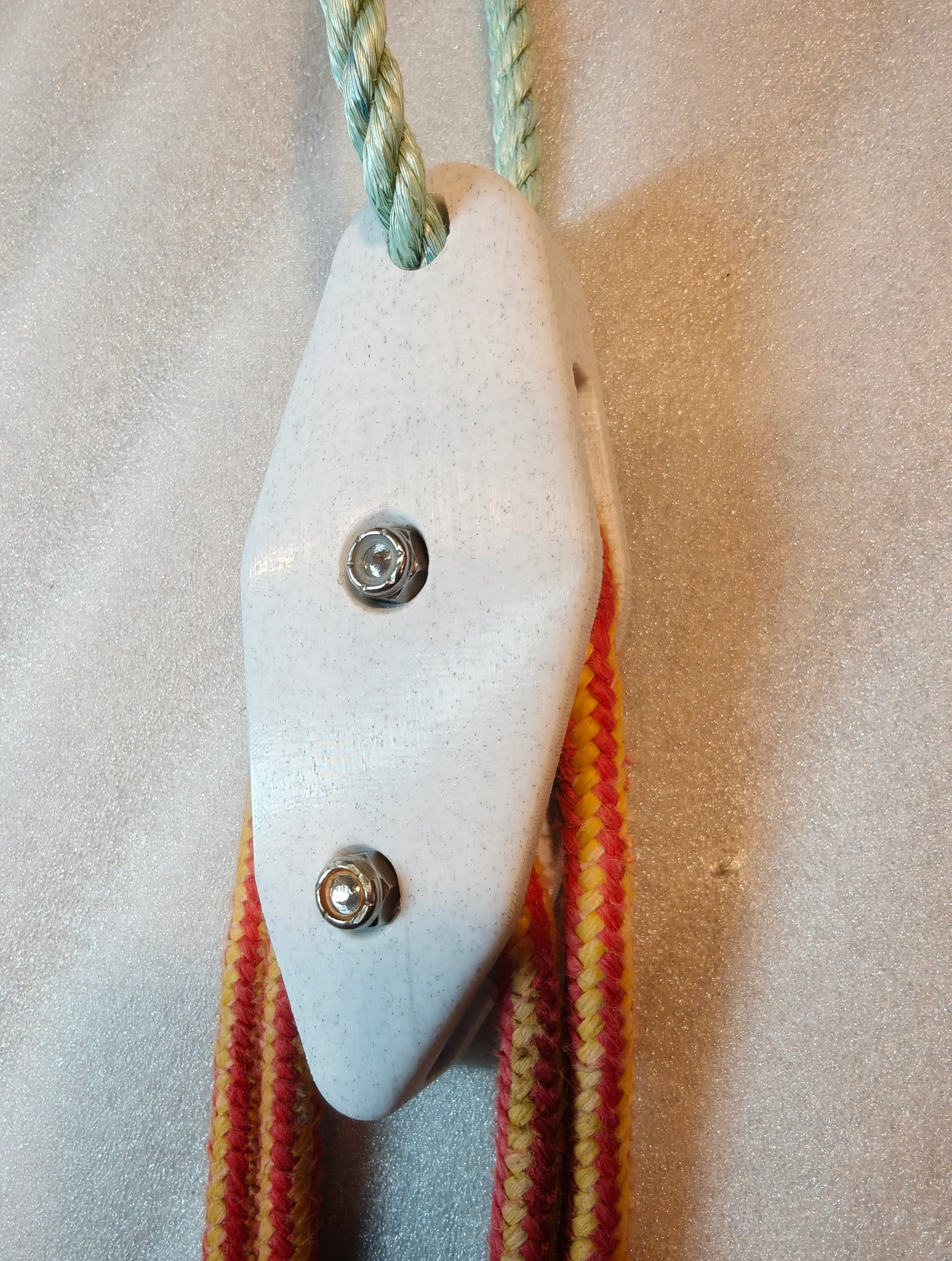 Fiddleblock pulleys