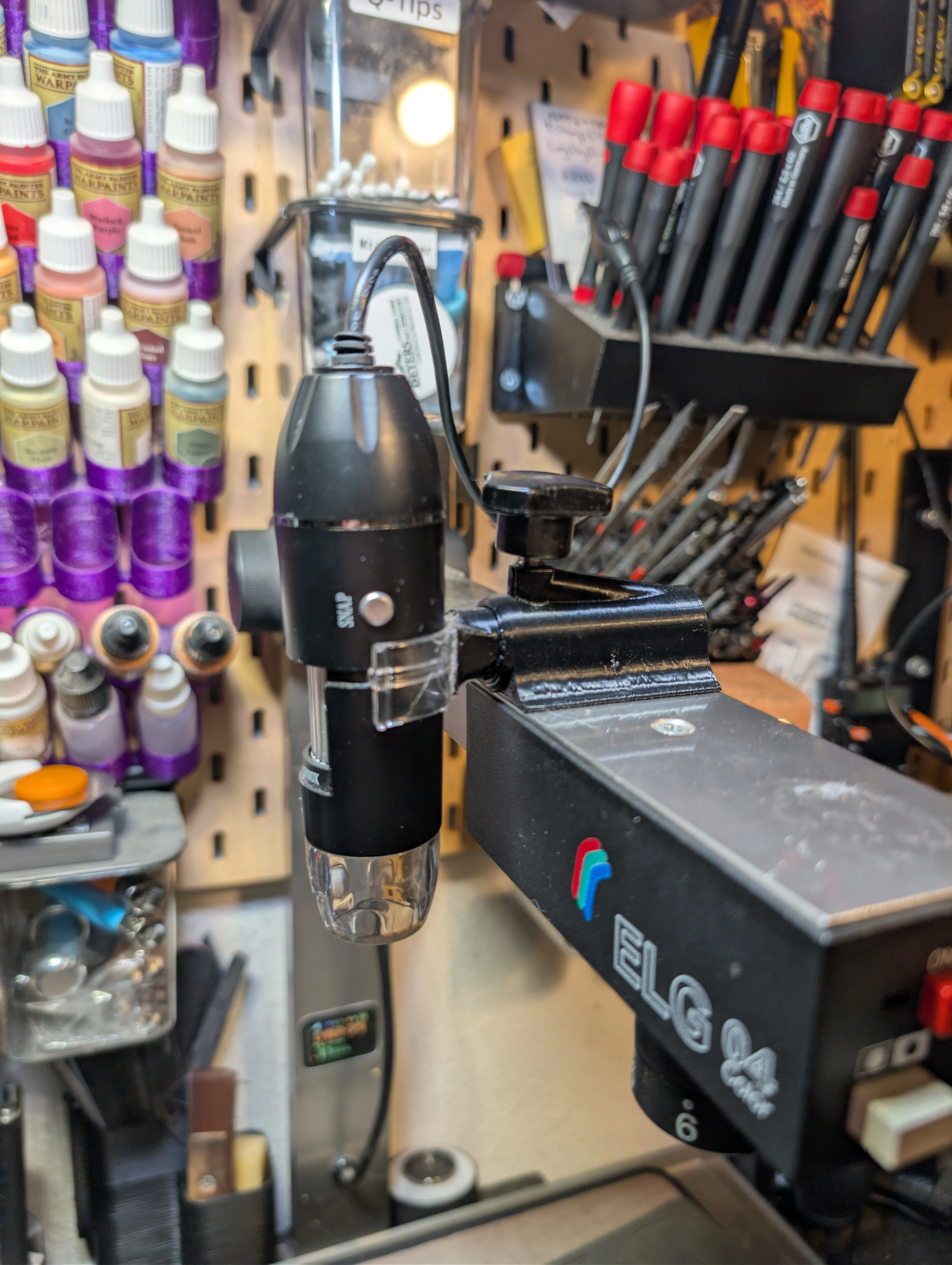 MicroScope Mod for Document Scanner