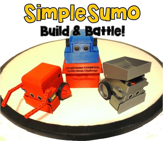 SimpleSumo- Educational Fighting Robots!