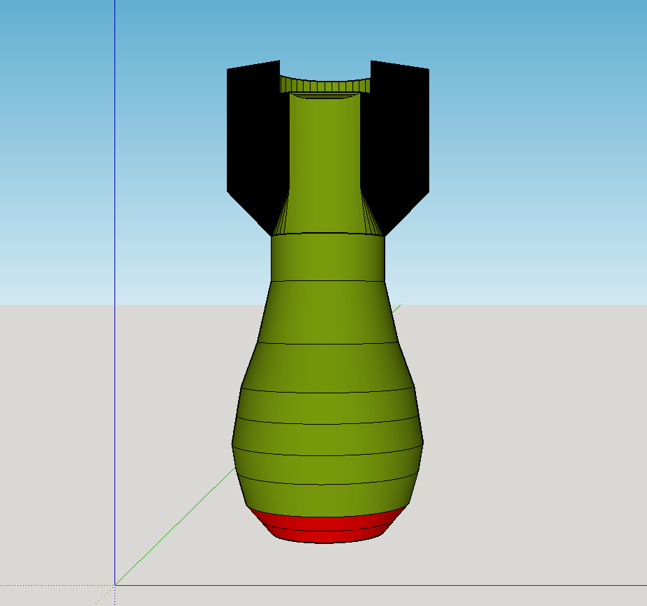 Warhead Paint Handle