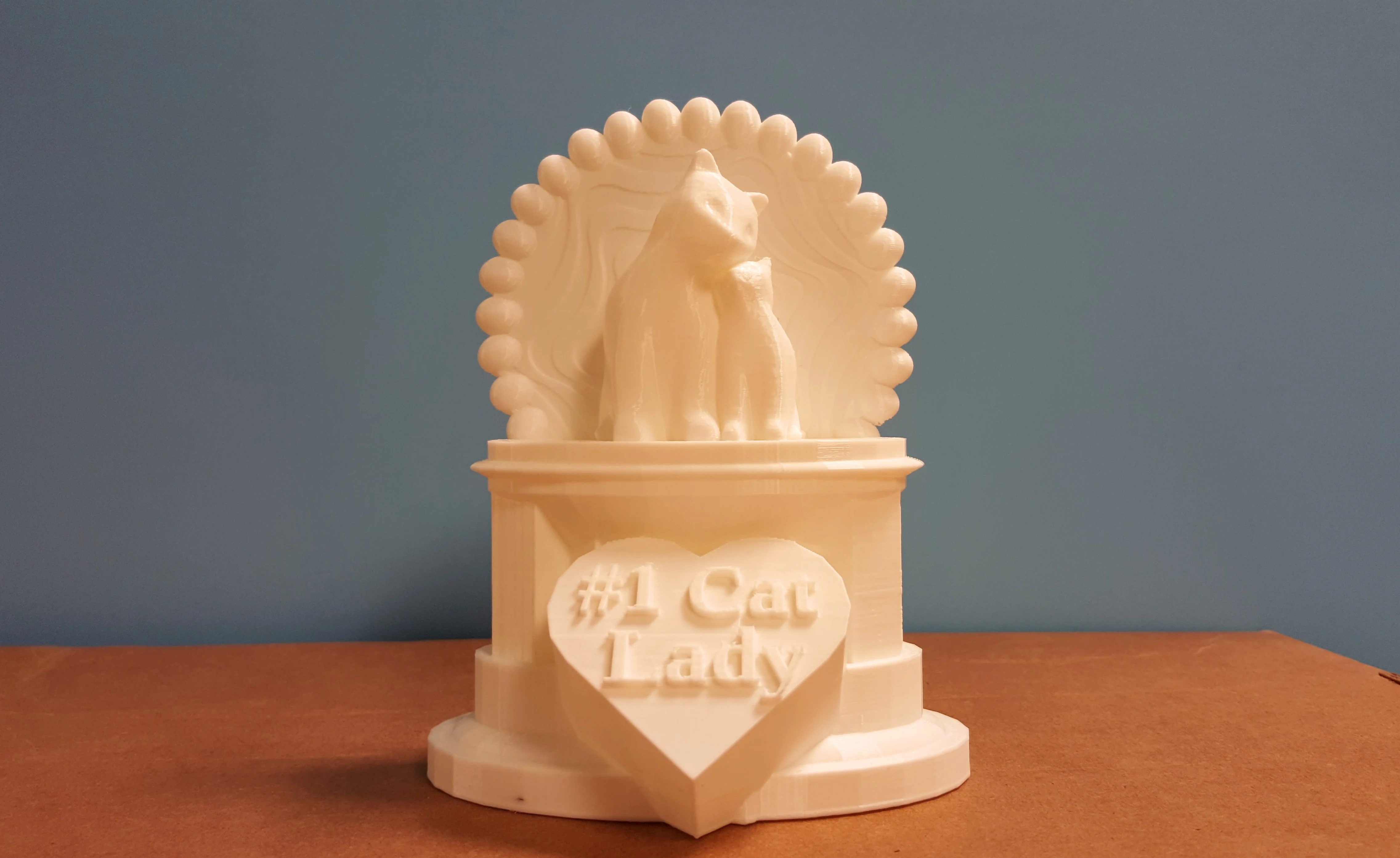 #1 Cat Lady Trophy