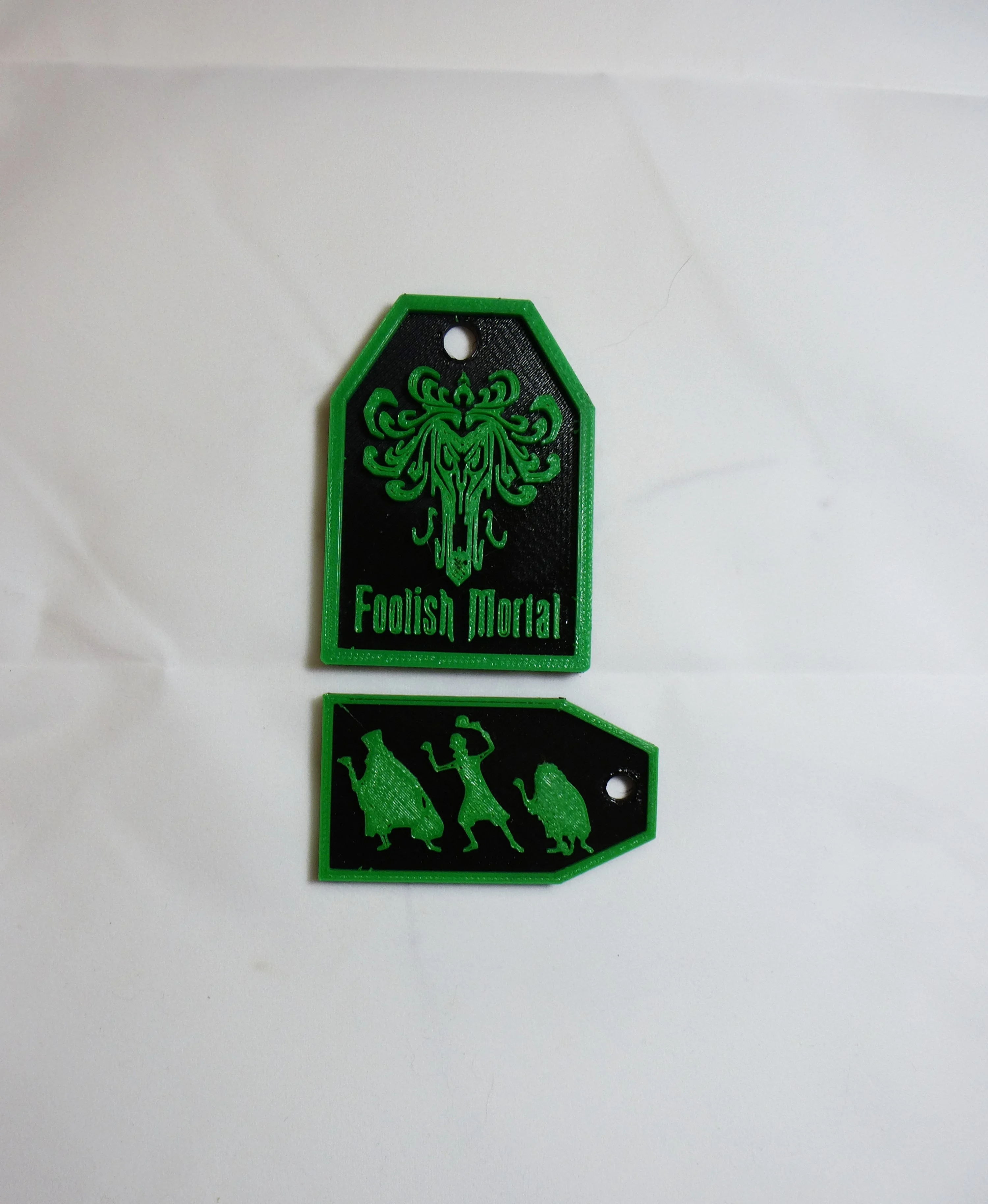 Haunted Luggage Tags