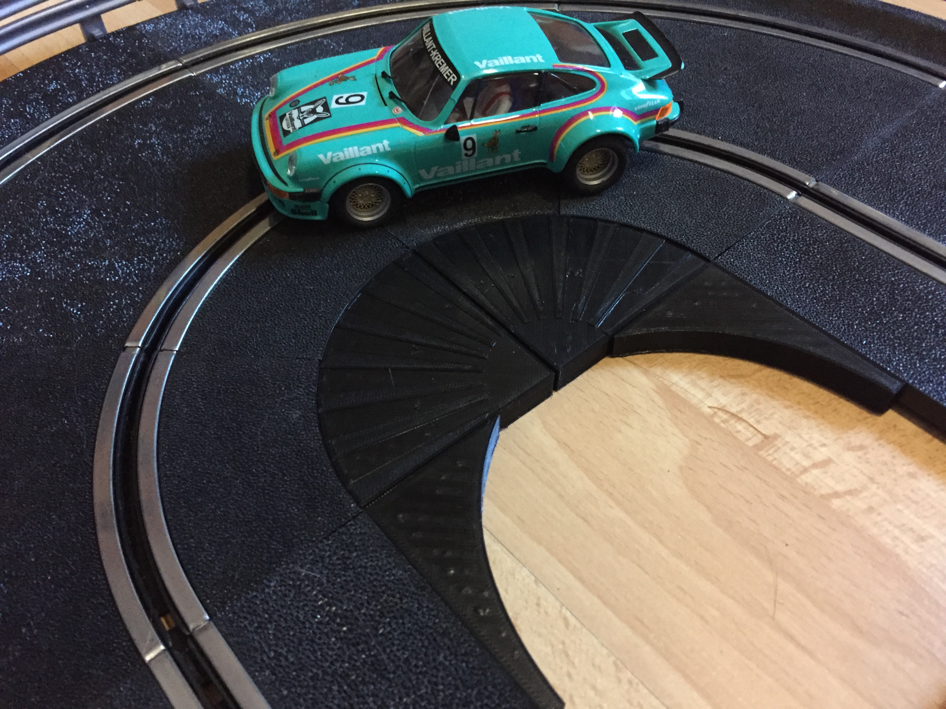 Inner border R1 curve for Ninco slot car track 1:32