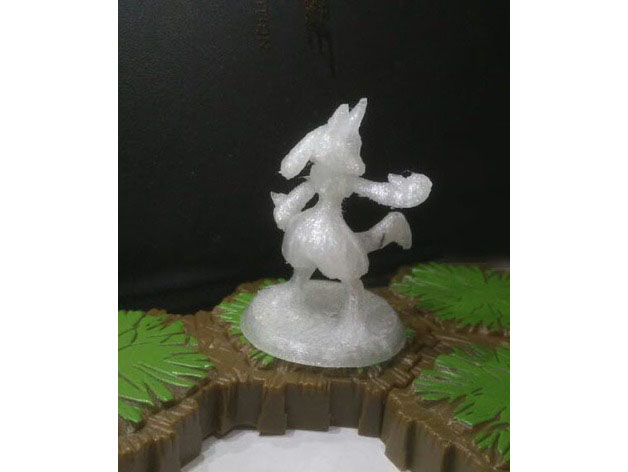 Lucario for Heroscape 43mm tall