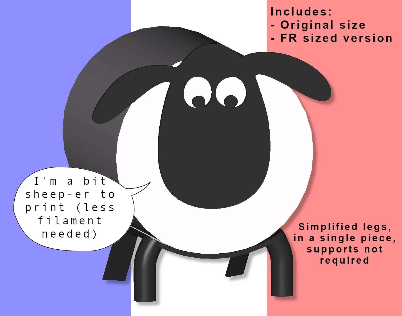Shaun the sheep toilet paper roll holder - Macron edition