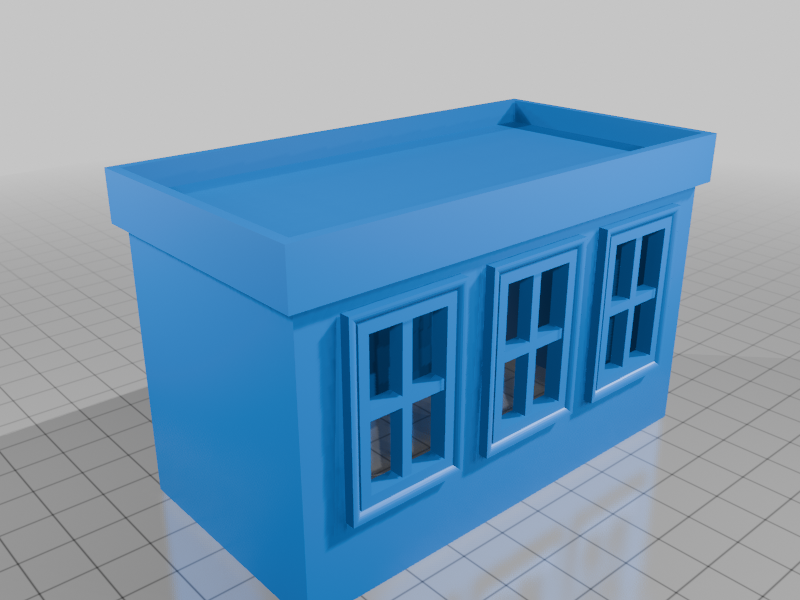 House for dioramas