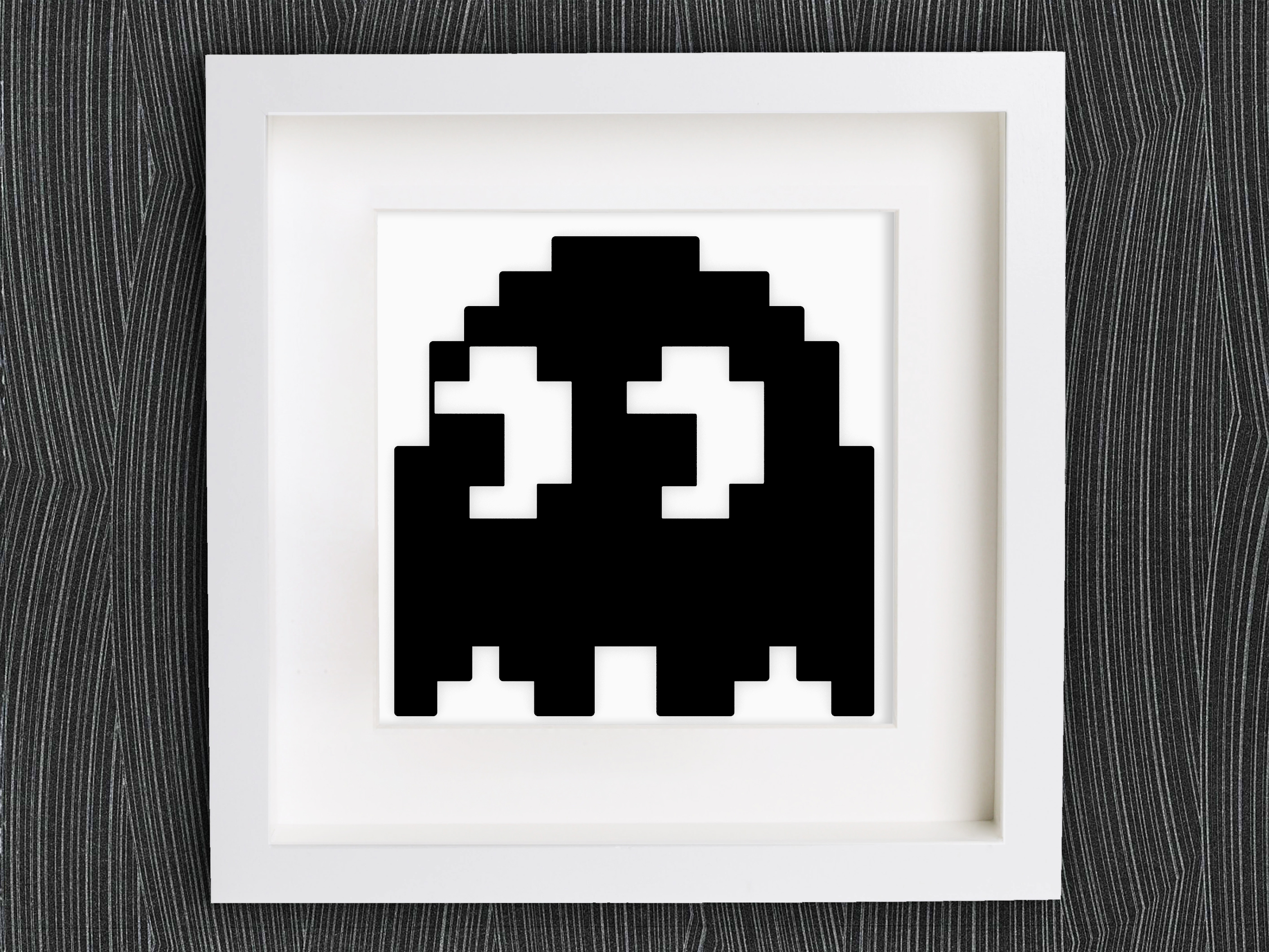 Customizable Origami Pac-Man Ghost