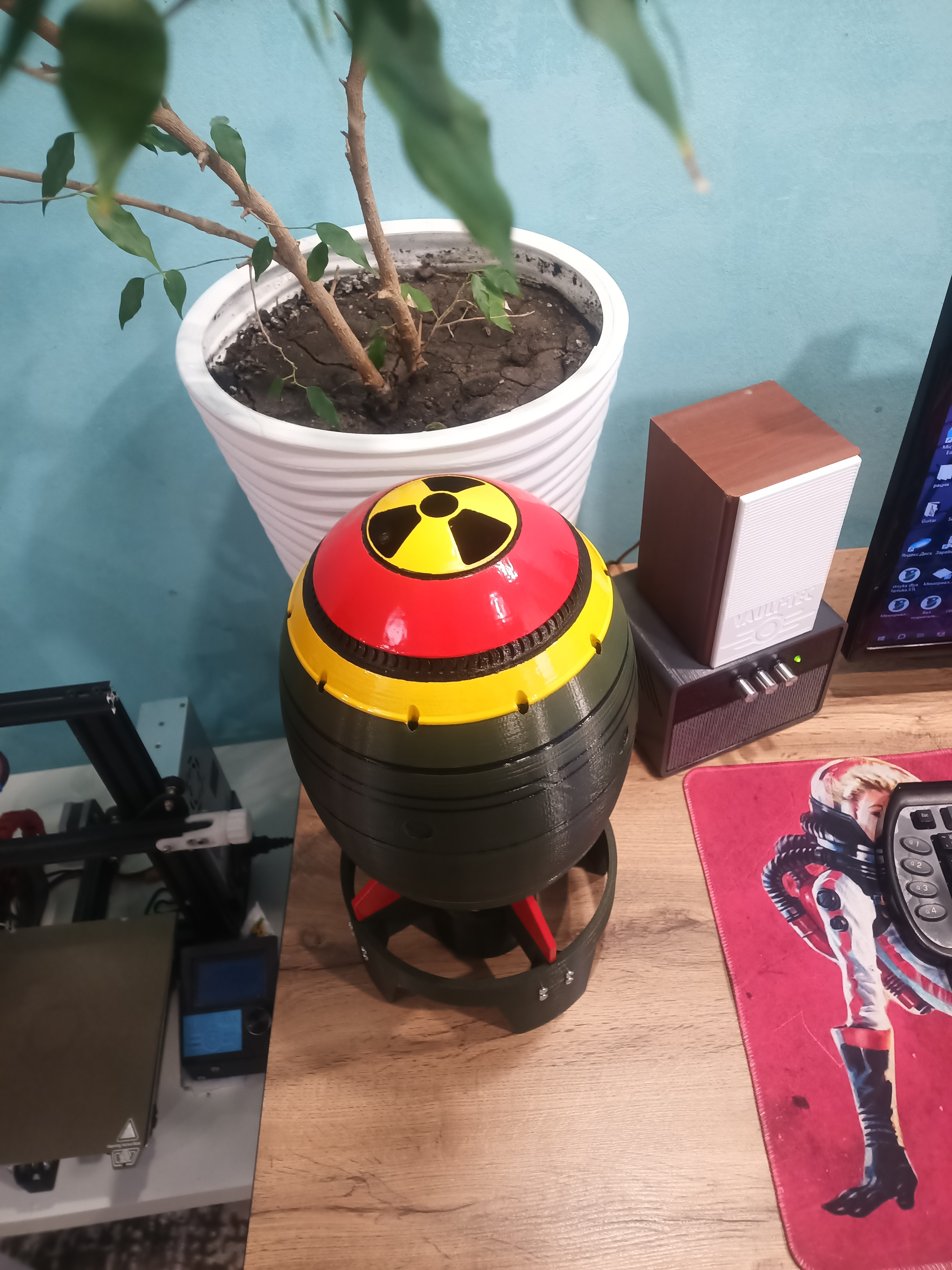 Mini-nuke subwoofer