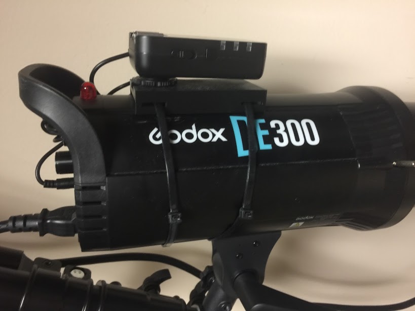 Flash Trigger Mount for Studio Strobes