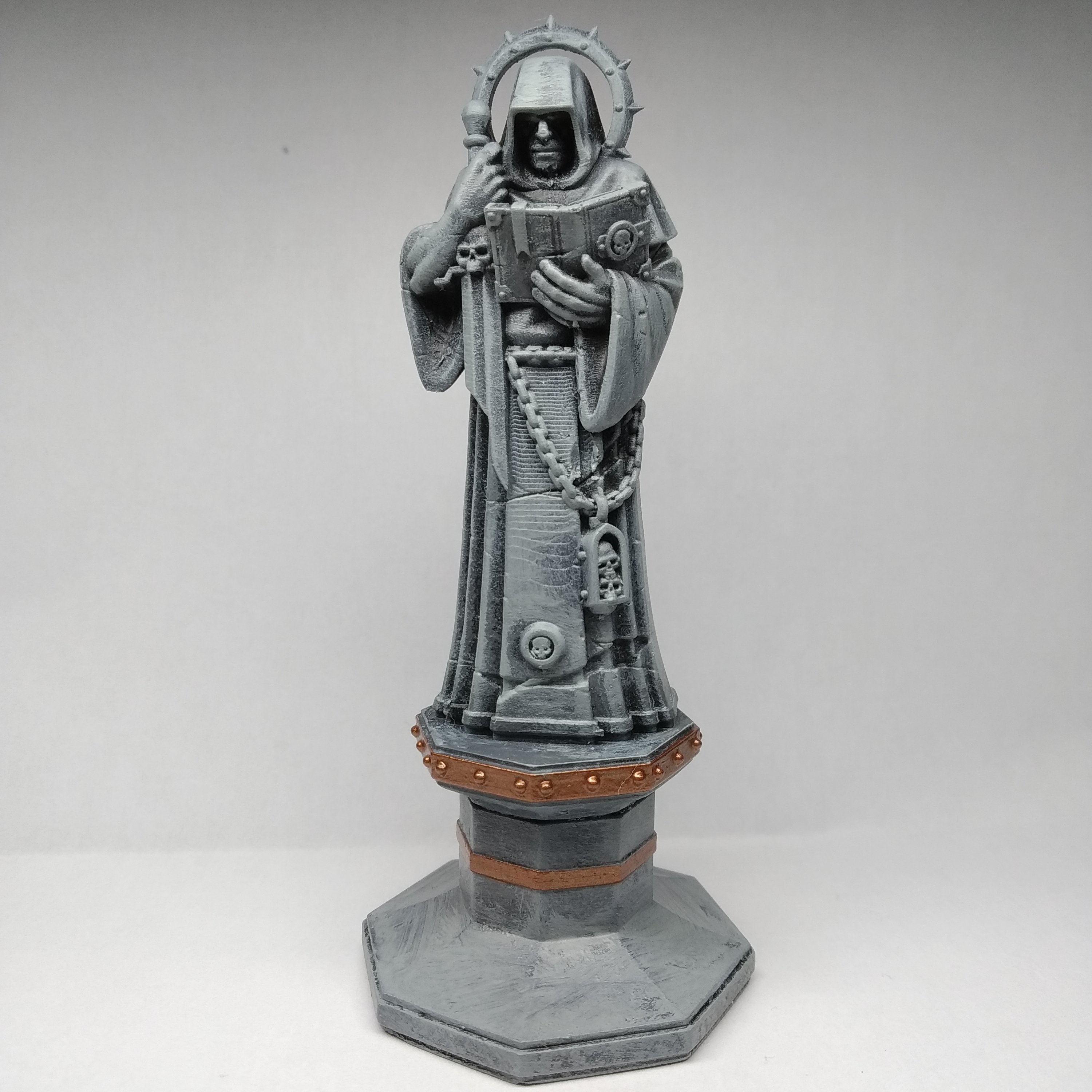 Pedestal for Gothic Hooded Statue