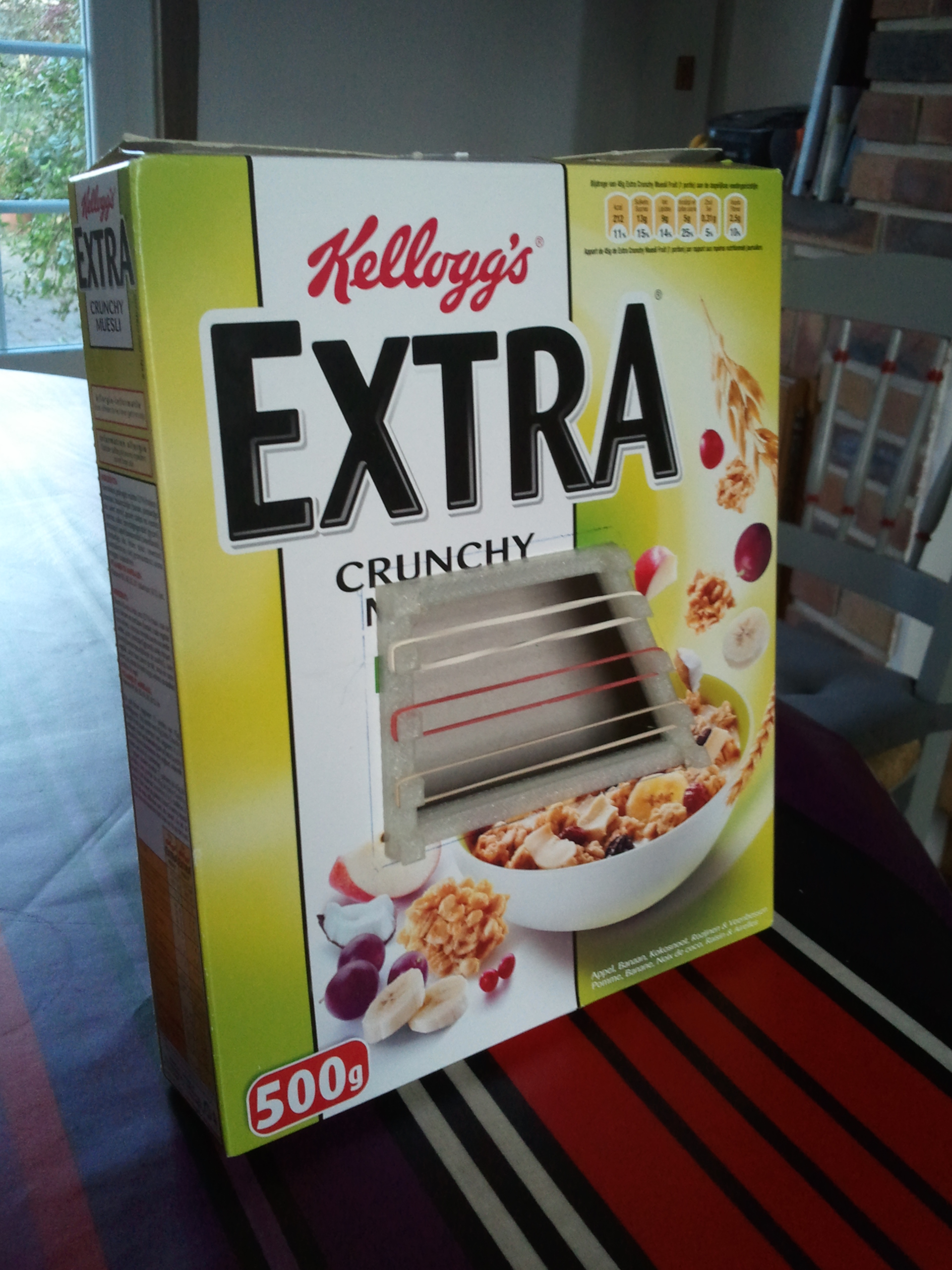 Cereal Box Instrument