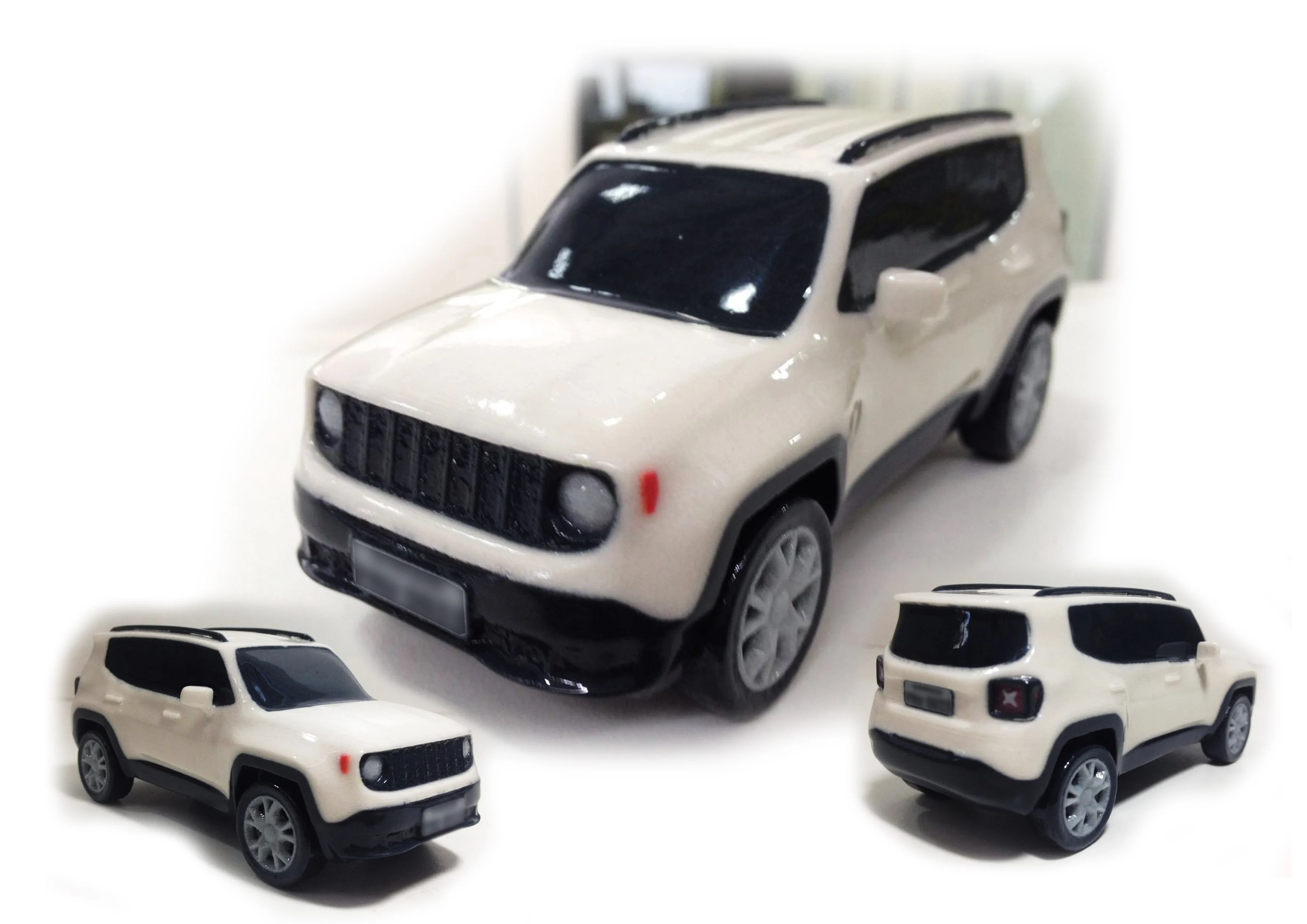 Jeep Renegade Scale Model