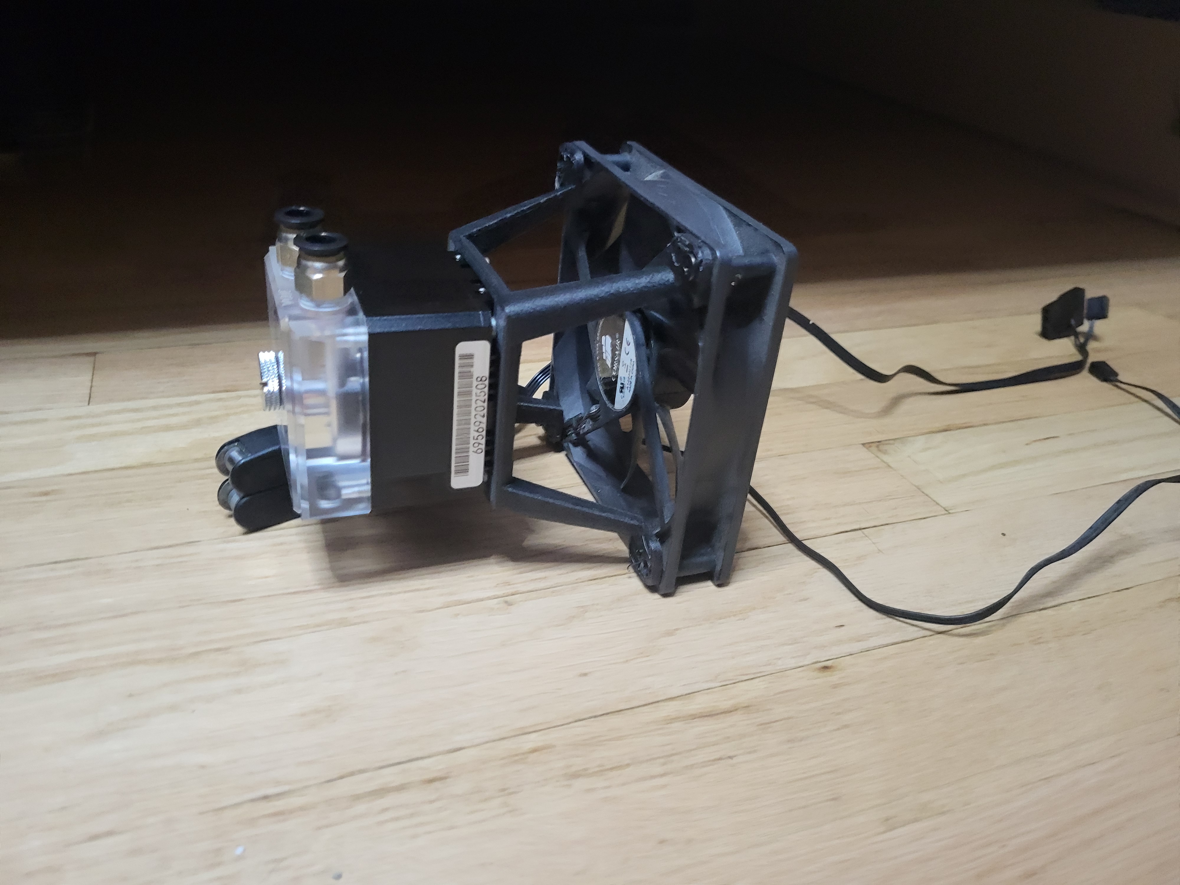 Water Pump to 120MM Radiator or Fan