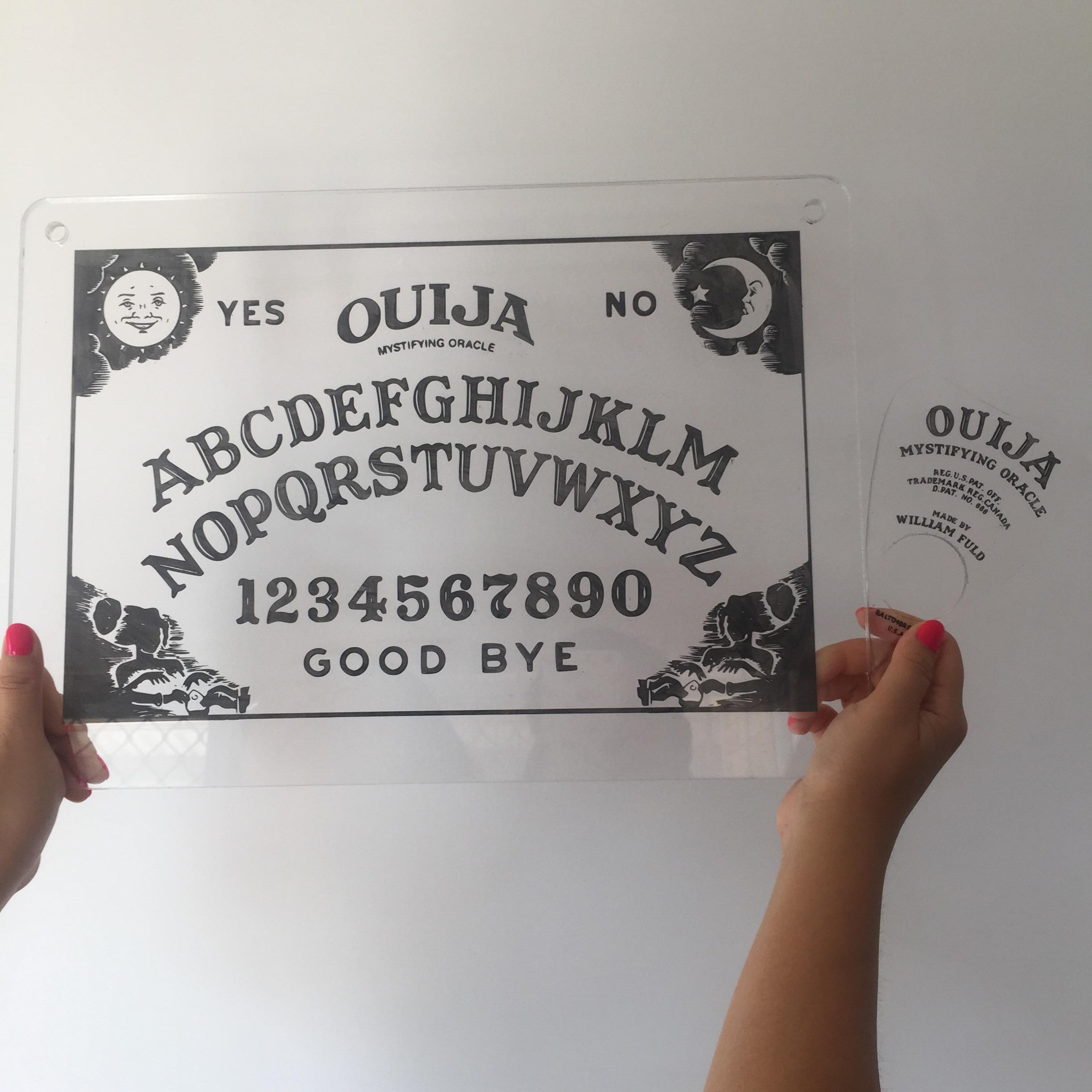 Ouija Board and Planchette