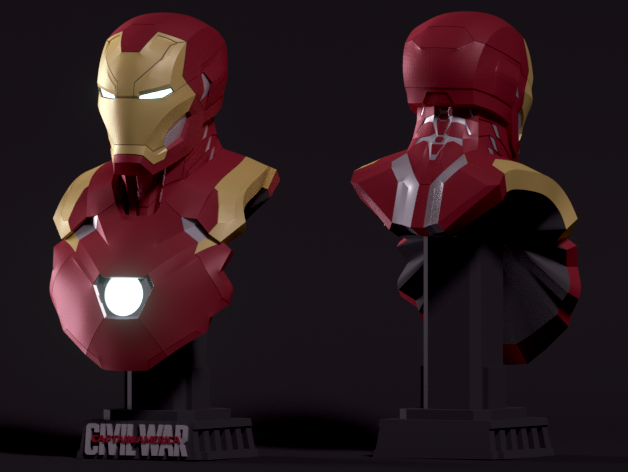 Iron Man Mark 46 Bust - Civil War