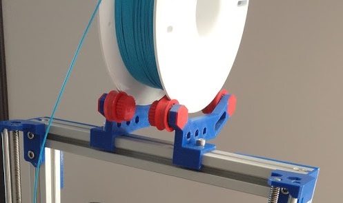 Hex Style spool holder for 3030 extrusion profile