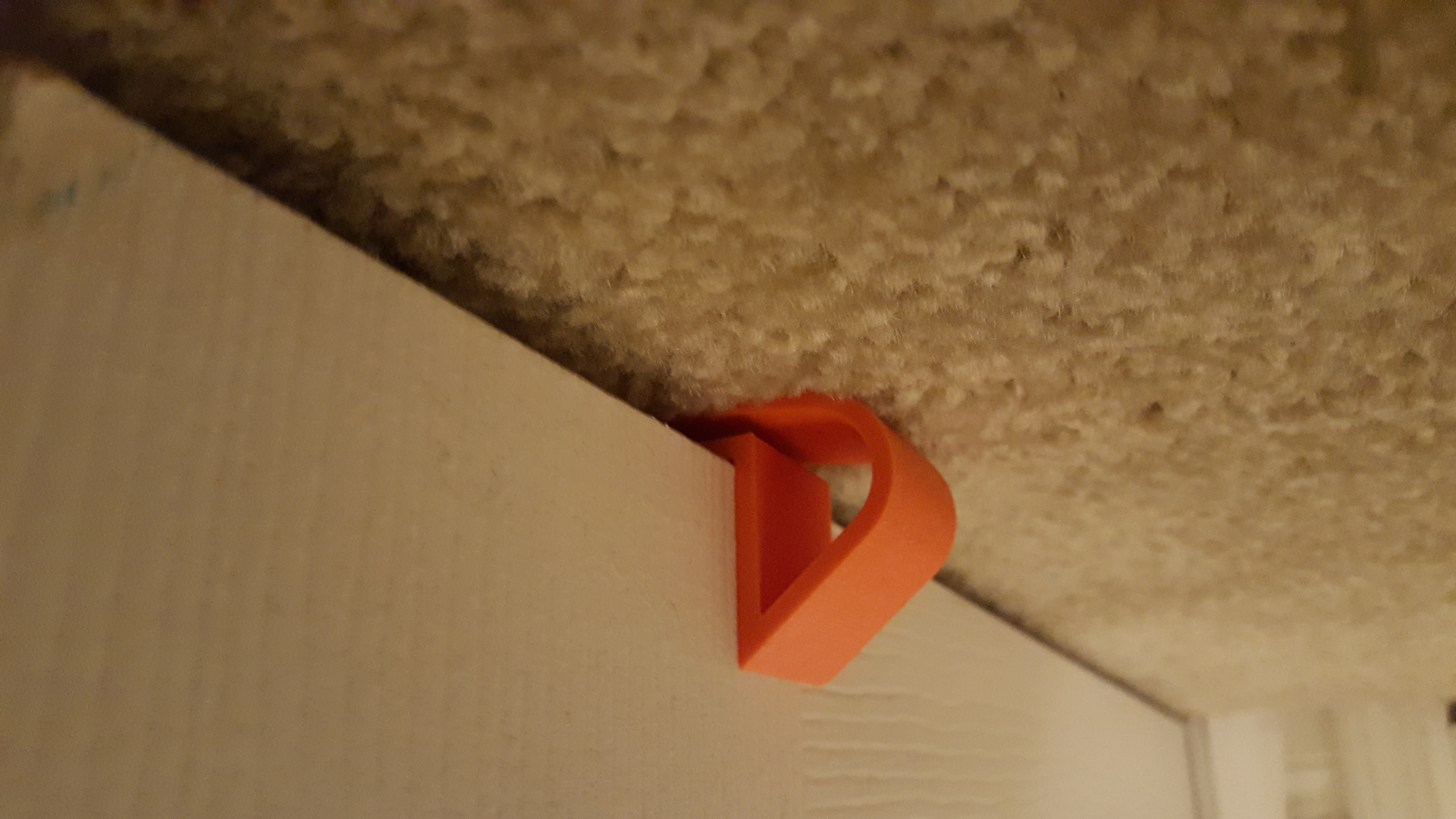 Doorstop for carpet