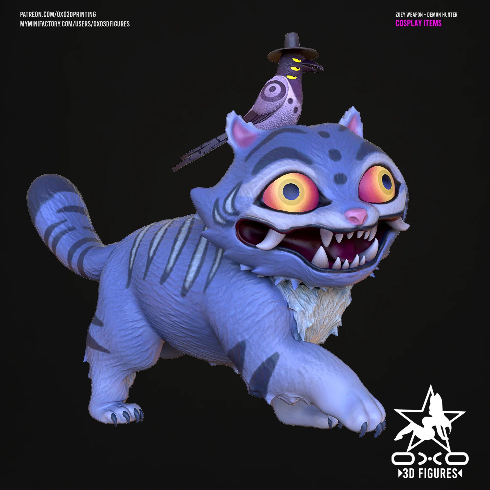 K-Pop Demon Hunters Tiger Derpy and Bird Sussie
