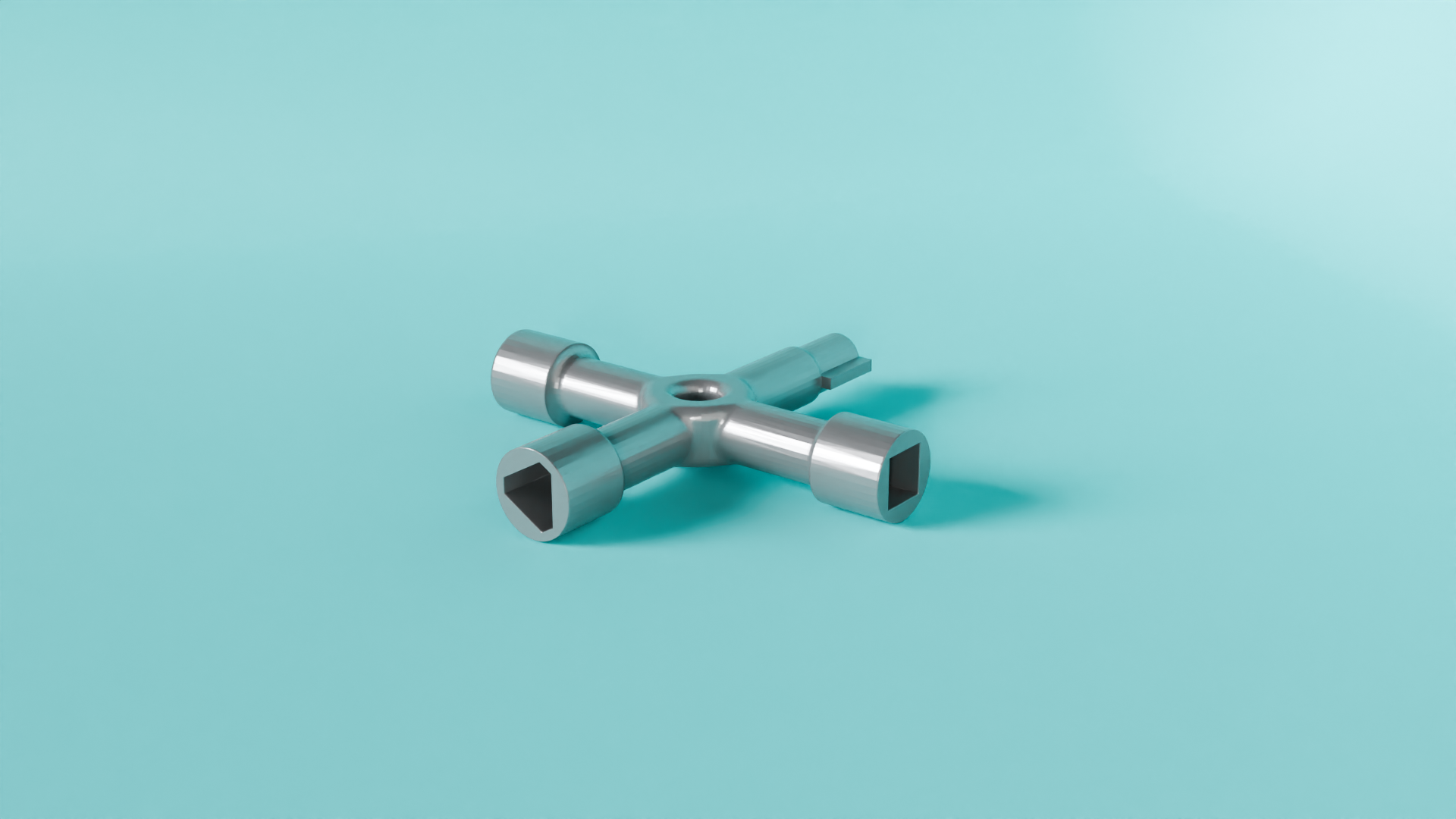 llave universal cuadrado / triangulo