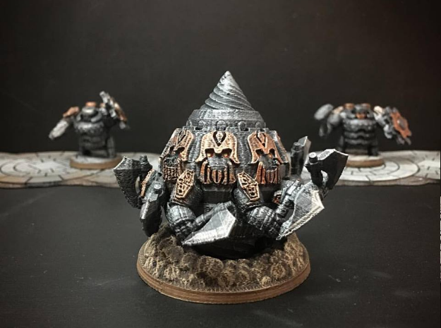 Netherforge Miner King (28mm/Heroic scale)