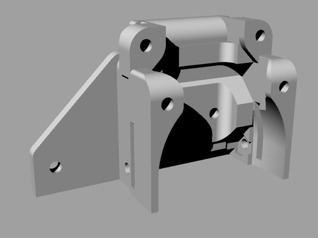 Ender 5 Plus Banta Mount Bracket