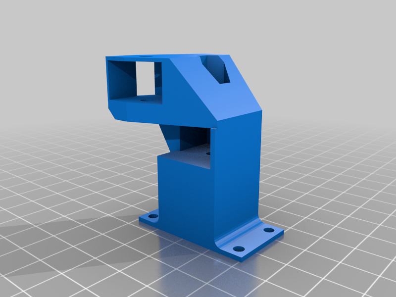 Kingroon klp1 axis holder mod to make belts parallel