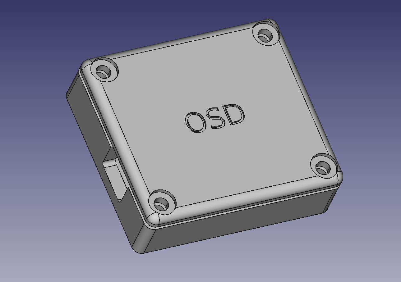 Mavlink-OSD / MinimOSD Case