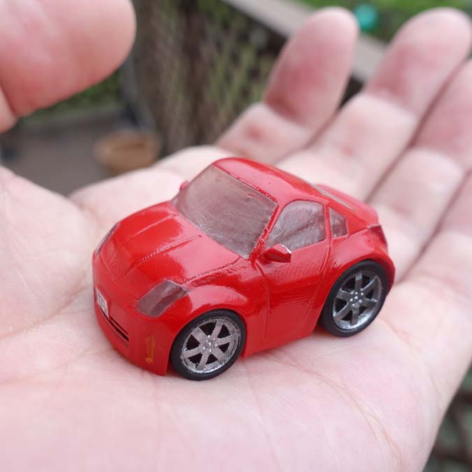 Nissan 350Z (Z33) deformed