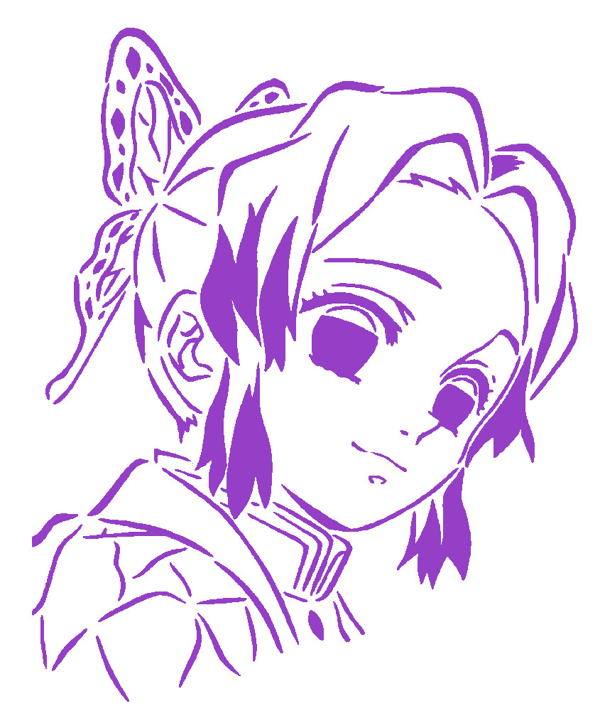 Shinobu Kocho stencil 5