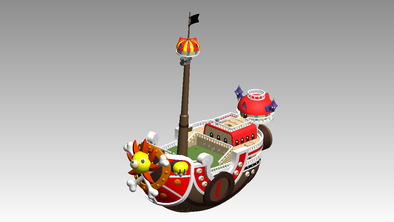 One piece - Thousand Sunny