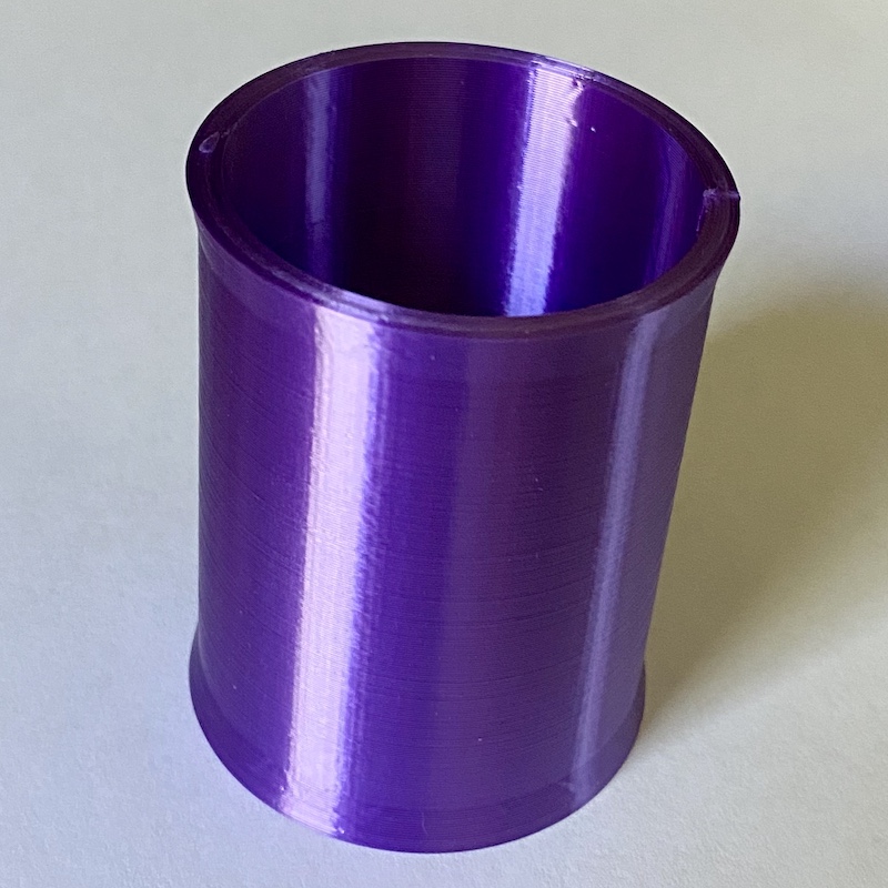 Clippy Cuppy Container (For Barrette, Snap Hair Clip, Elastic Hair Tie, Scunci, Goodie, Pony Tail)