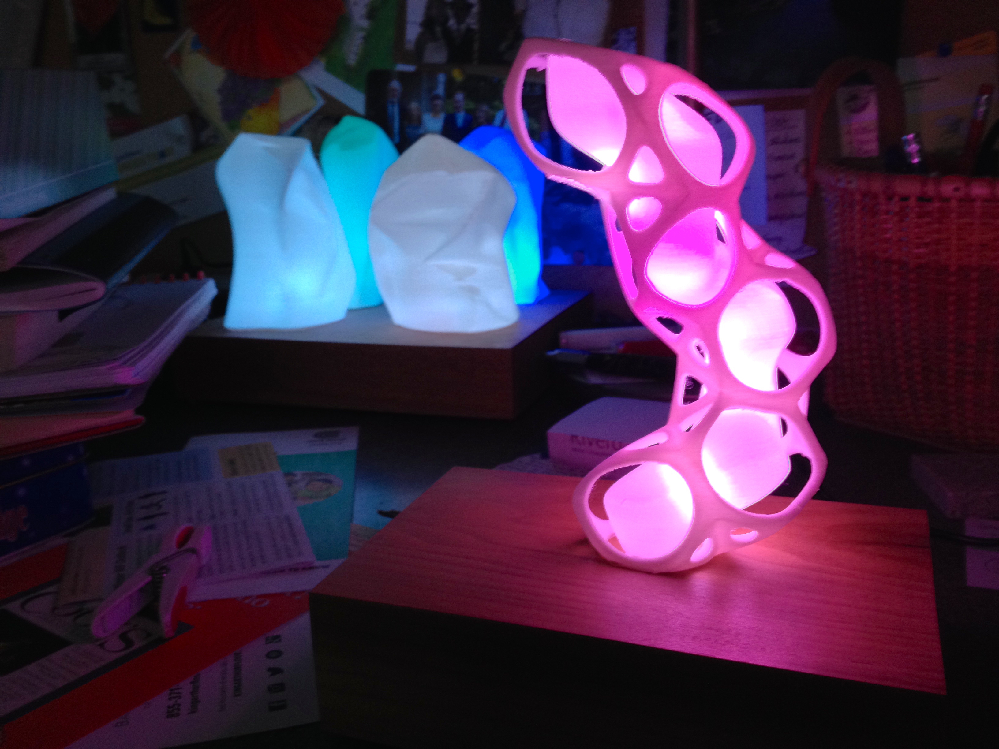 Tetrakis Truncated Tetrahedron Tower With Integrated Light Tube