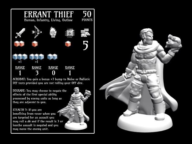 Errant Thief (18mm scale)