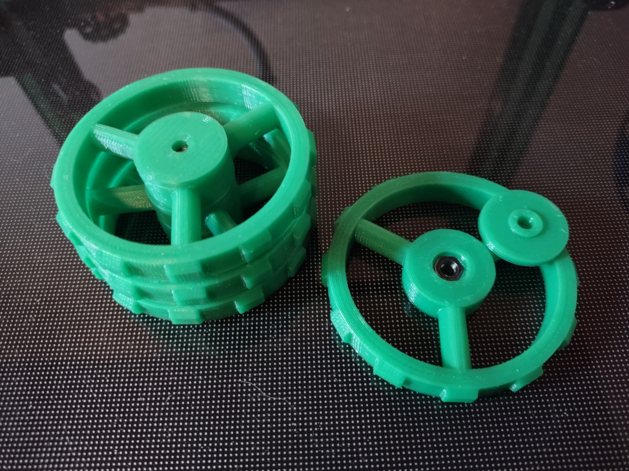 Large Bed Leveling 4mm Captive Nut Thumbwheel