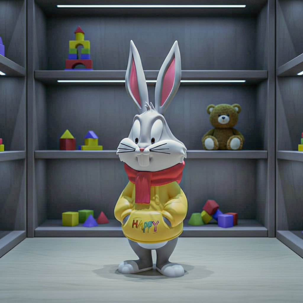 Urban Bunny Bugs' childhood (new_Multi_STL)
