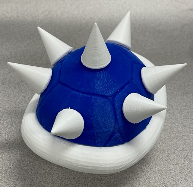 Mario Kart Blue Spiny Shell