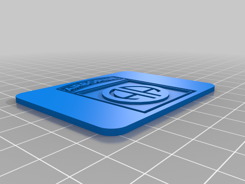 Historical Wargaming Objective Marker - 82nd Airborne Division