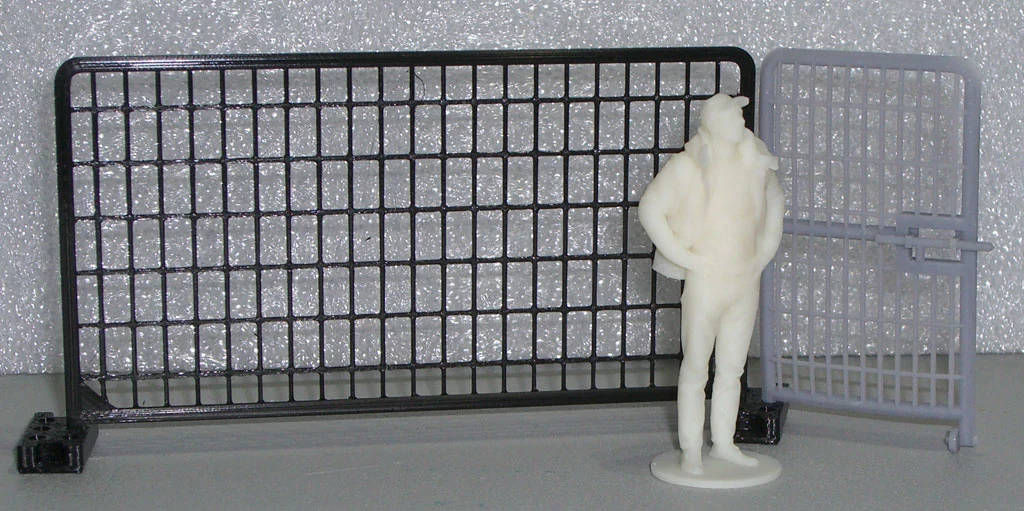 1:32 Bauzaun / Temporary fencing