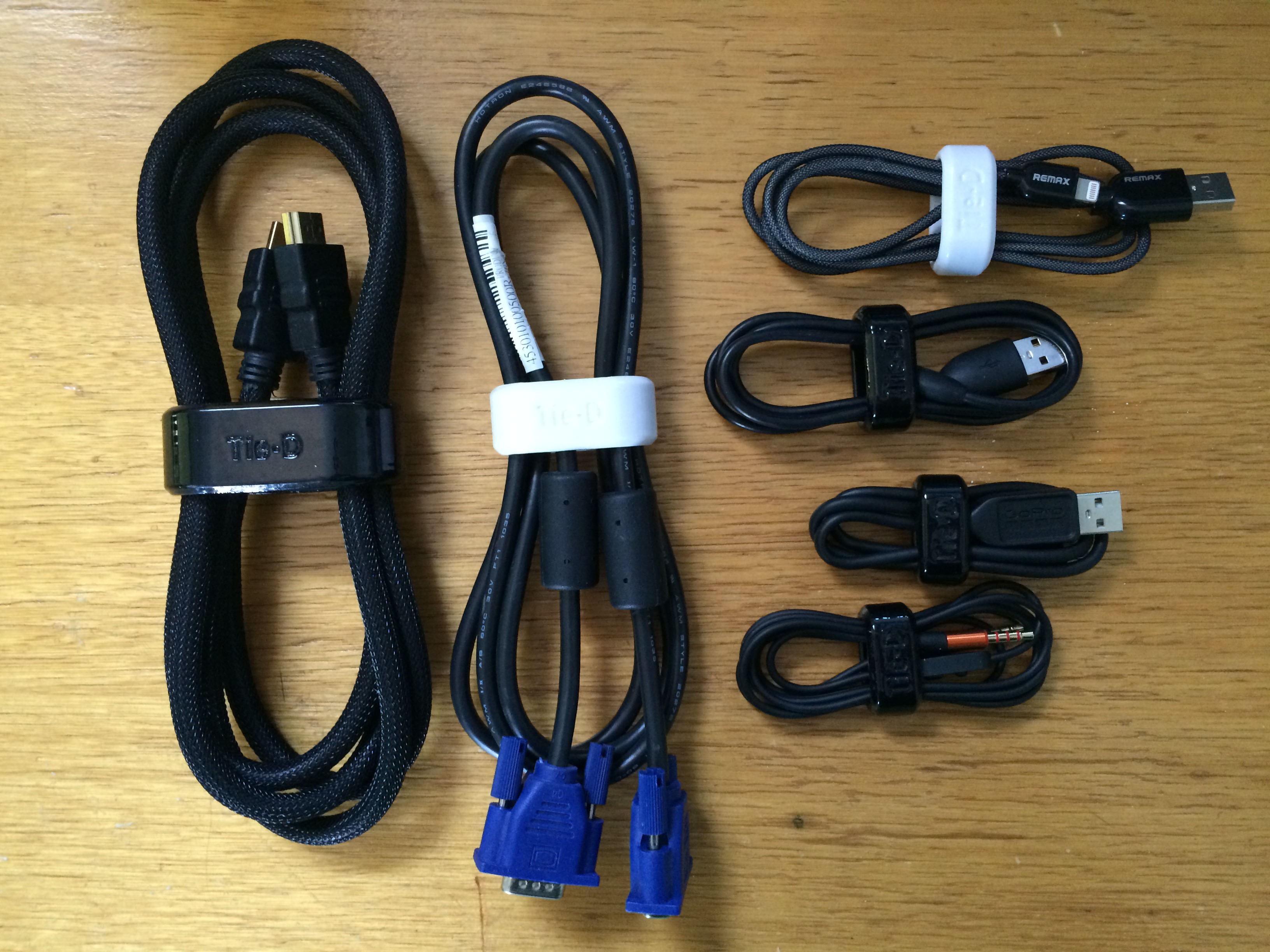 Tie-d Cable Management