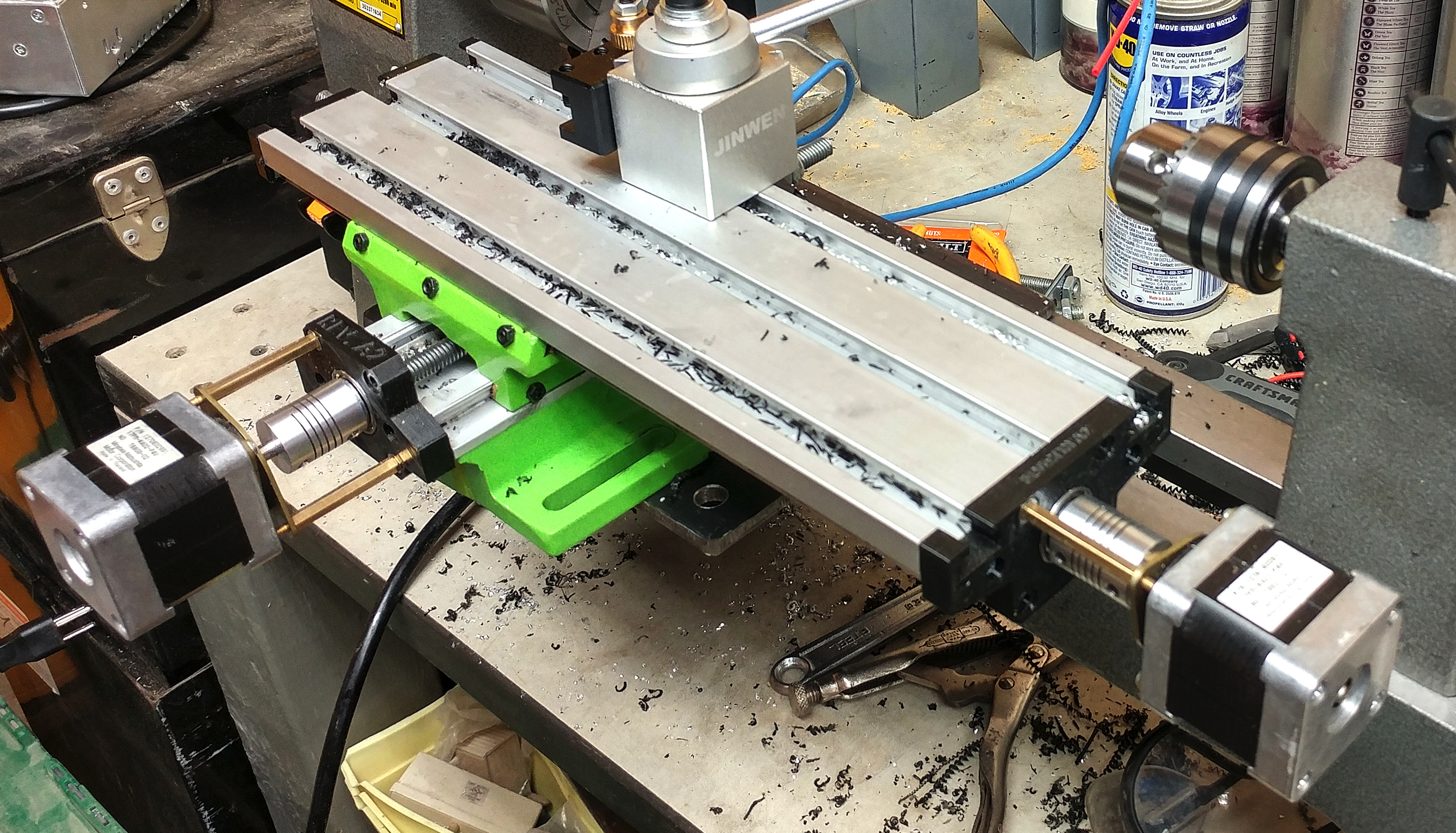 BG6300 XY Table Nema17 CNC Conversion Plates