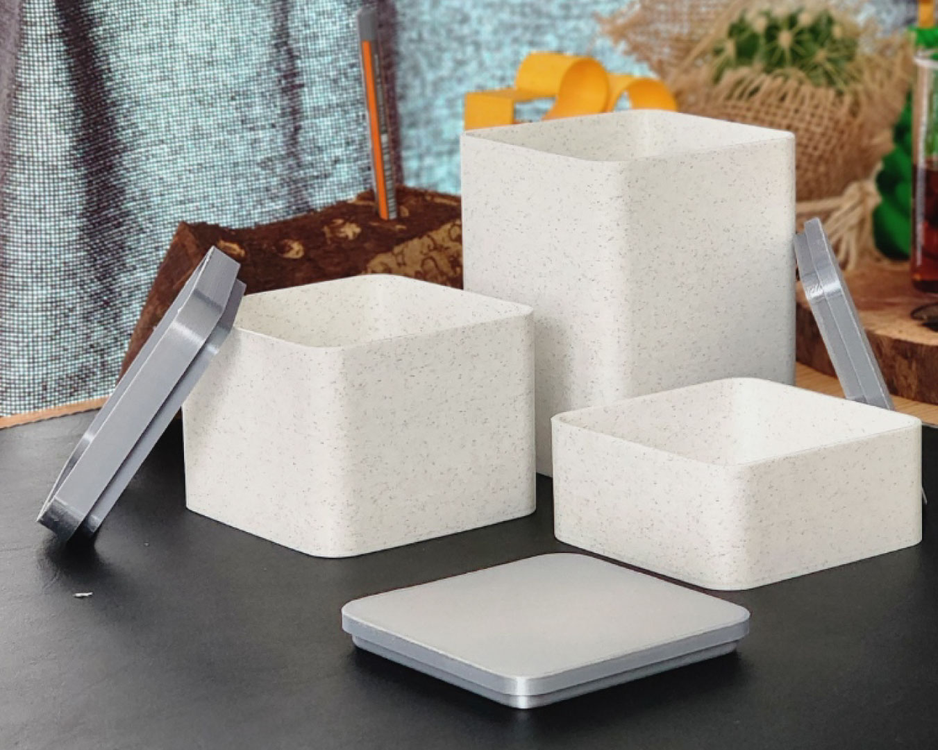 Modular Desktop Organizer Set