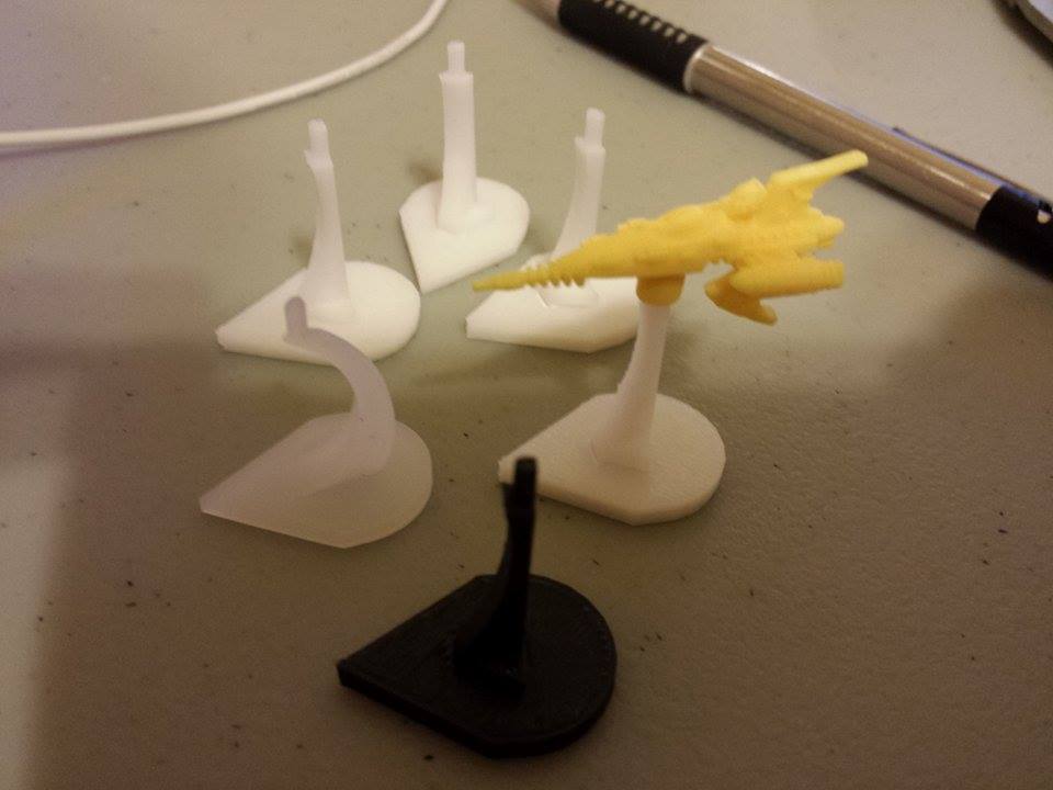 Warhammer Forbidden Stars Replacement Ship Base and Stand