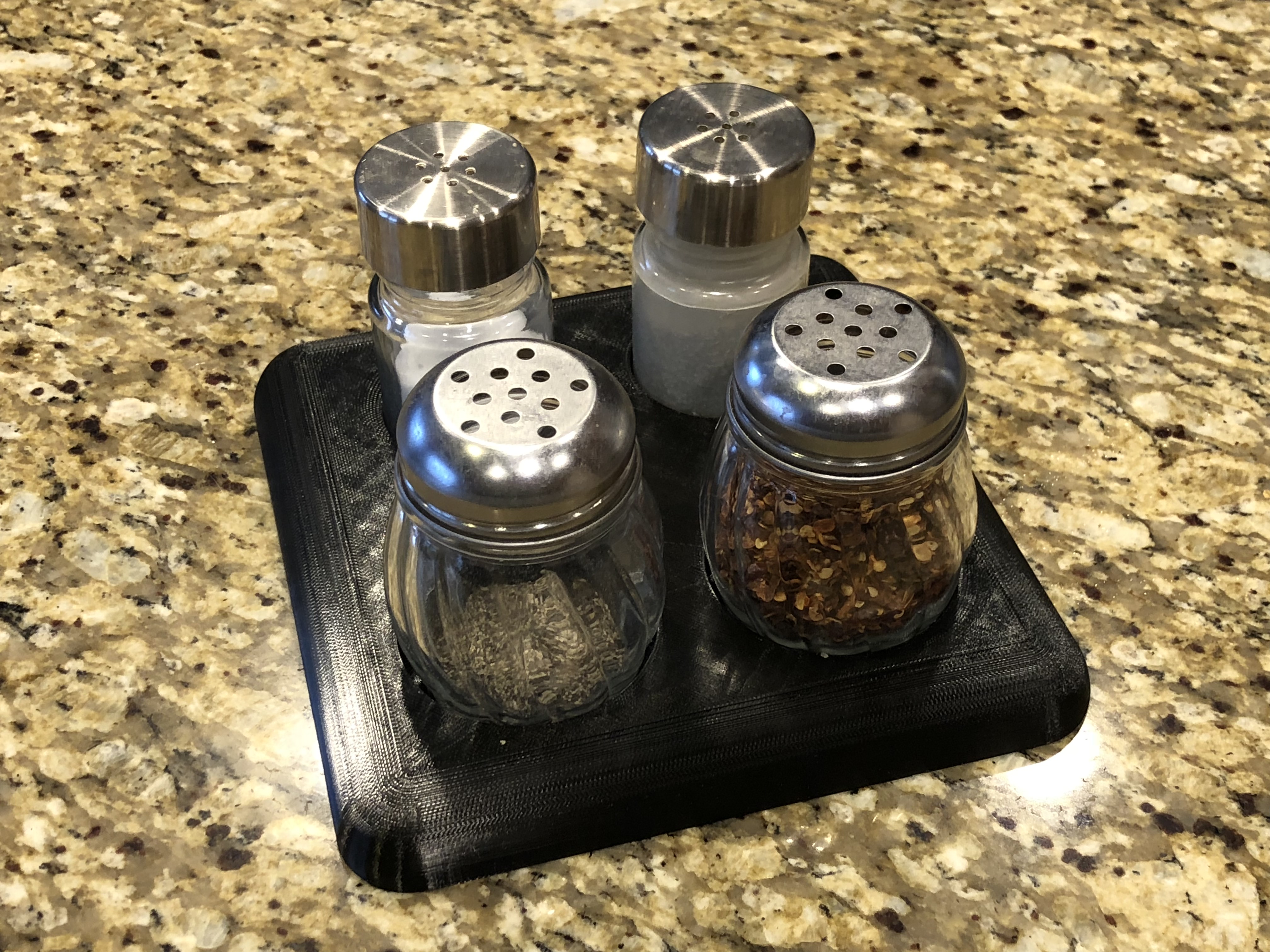 Spice caddy for the table.