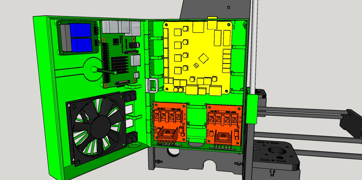 Anet A8 Electronics Box (xTHOR)