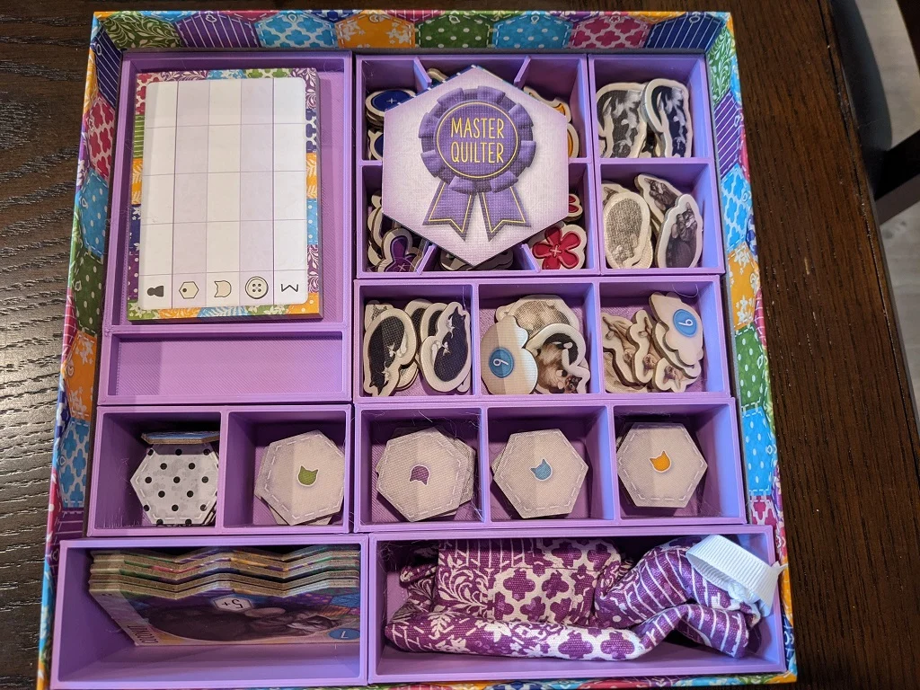 Calico board game oraganizer