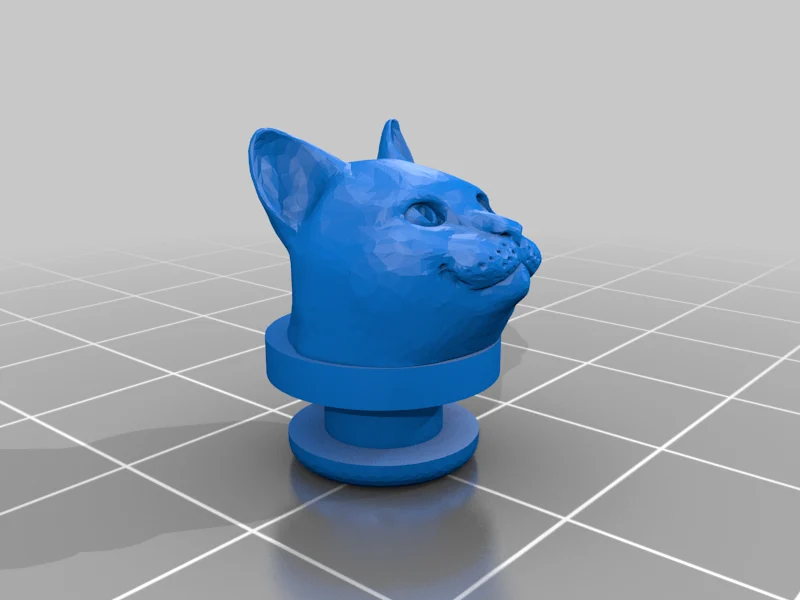Happy Cat croc charm   (No supports!)